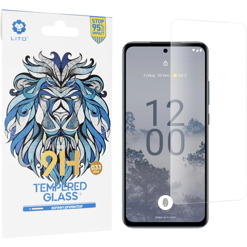 Lito - 2.5D Classic Glass - Nokia X30 - Clear (1 pz., Nokia X30), Pellicola protettiva smartphone, Trasparente