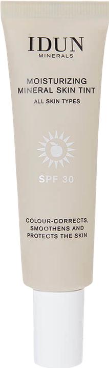 Produktbild IDUN Minerals Minerals Moisturizing Skin Tint SPF 30 Kungsholmen Light/Medium Creme (Sonnencreme Gesicht, SPF 30, 27 ml)
