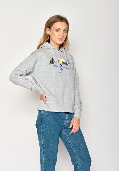 Produktbild Greenbomb Sweatshirt Nature Deer River (M)