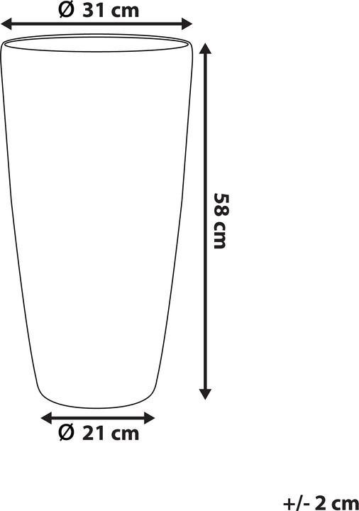 Produktbild Beliani Abdera (31 x 58 cm)