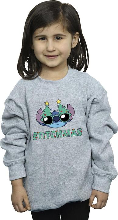 Produktbild Disney Lilo & Stitch Stitchmas Glasses Sweatshirt Mädchen (140, 146)