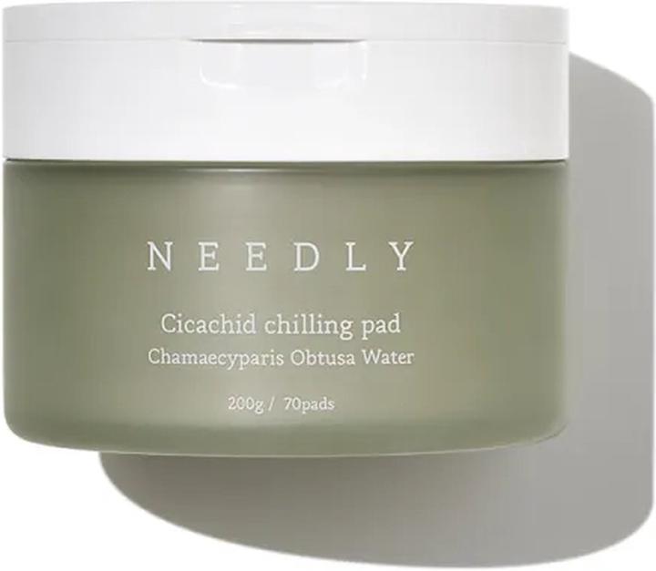 Needly Cicachid Skin Pads (Chilling Pad) 70 pcs (Reinigungstücher Gesicht)