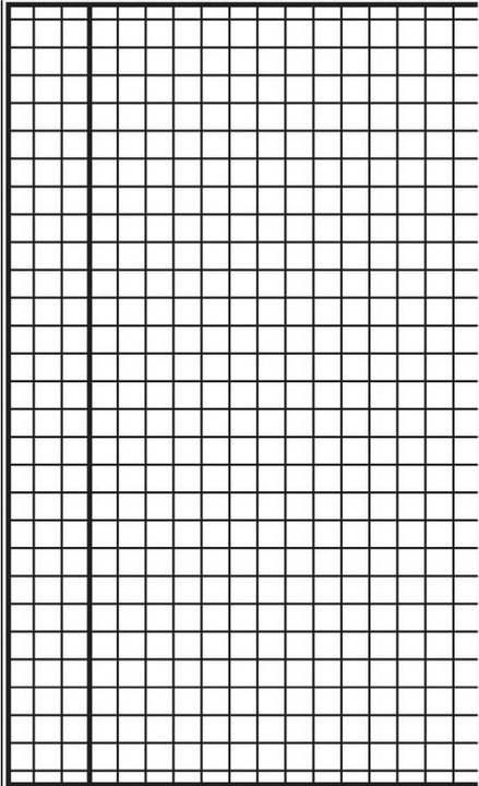 Actual product image Oxford College notebook (B5, Checked, Hardcover)