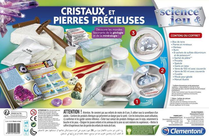 Produktbild Clementoni Cristaux et pierres précieuses