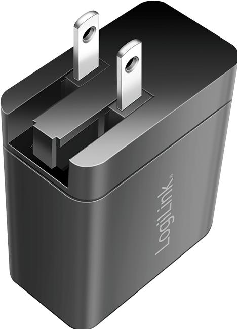 Immagine prodotto LogiLink Caricabatterie da viaggio USB (18 W)