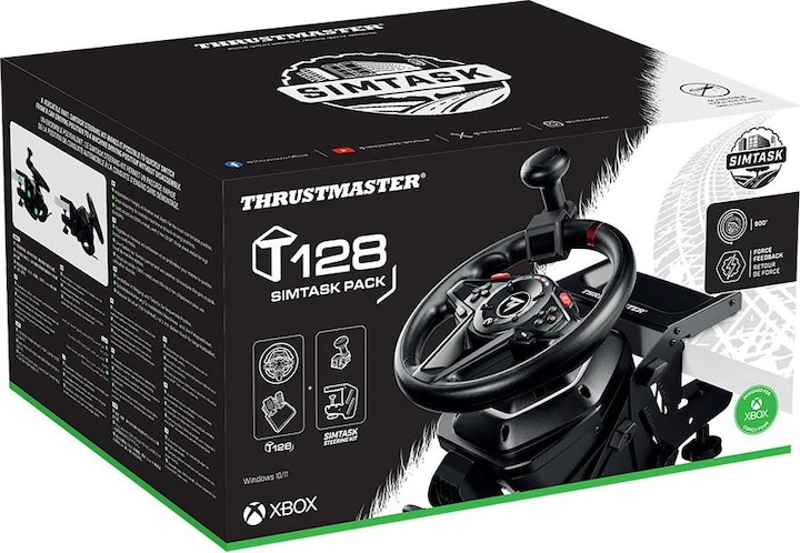 Image du produit Thrustmaster T128 SimTask Pack (Windows, Xbox One X, Xbox One S, Xbox Series S, Xbox Series X)