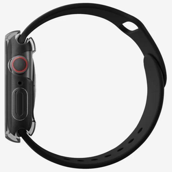 Actual product image Uniq Garde case for Apple Watch 46 mm - smoked