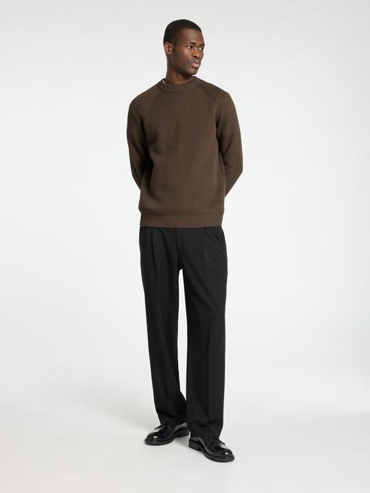 Image du produit Selected Homme Pull 100% coton à col rond (S)