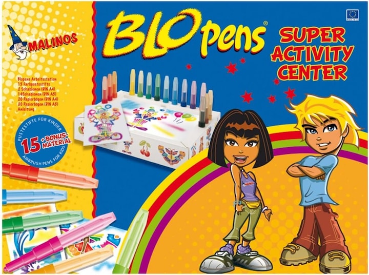 Image du produit Malinos Blopens Airbrush Pens (Multicolore, 15 x)