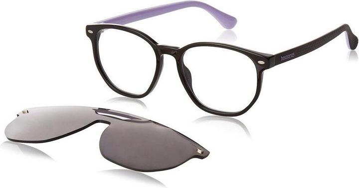 Actual product image Havaianas Unisex sunglasses UBATUBA-CS-1X2-TE Black Purple