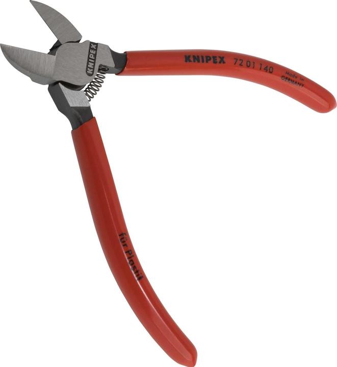 Productafbeelding Knipex Zijsnijders voor kunststof 72 01 140 (140 mm)