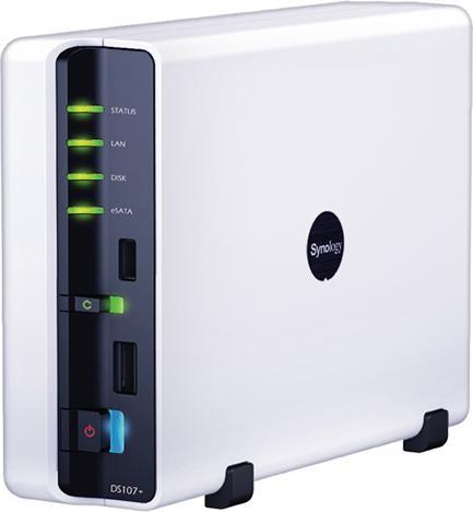 Actual product image Synology DS109, NAS DiskStation, without hard drive