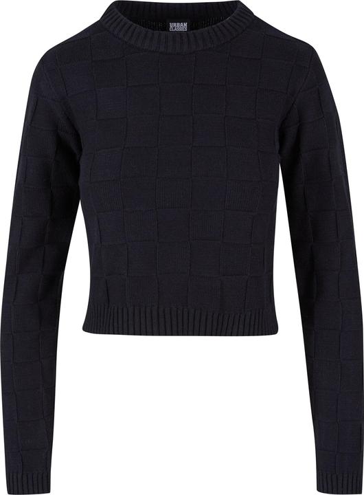 Produktbild Urban Classics Ladies Check Knit Sweater - 126785 (XL)