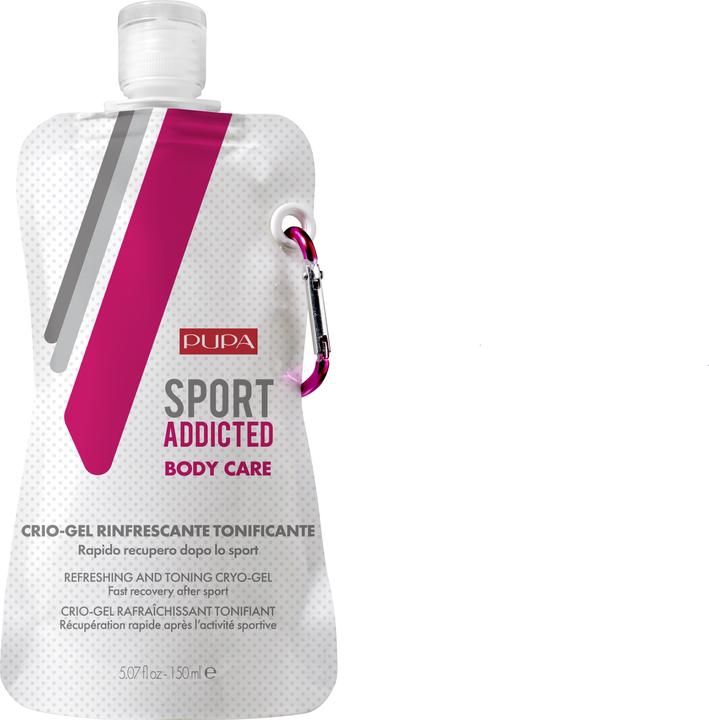 Immagine prodotto Pupa Milano Sport Addicted Crio-Gel Rafraichissant tonifiant Rafraich tonif (Latte corpo, 150 ml)
