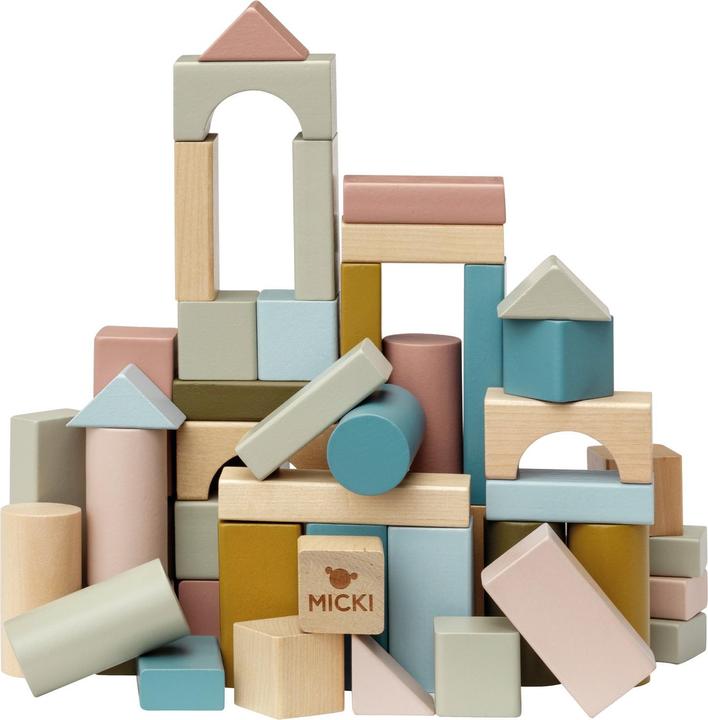 Produktbild Micki BAUKLÖTZE 60 STK.