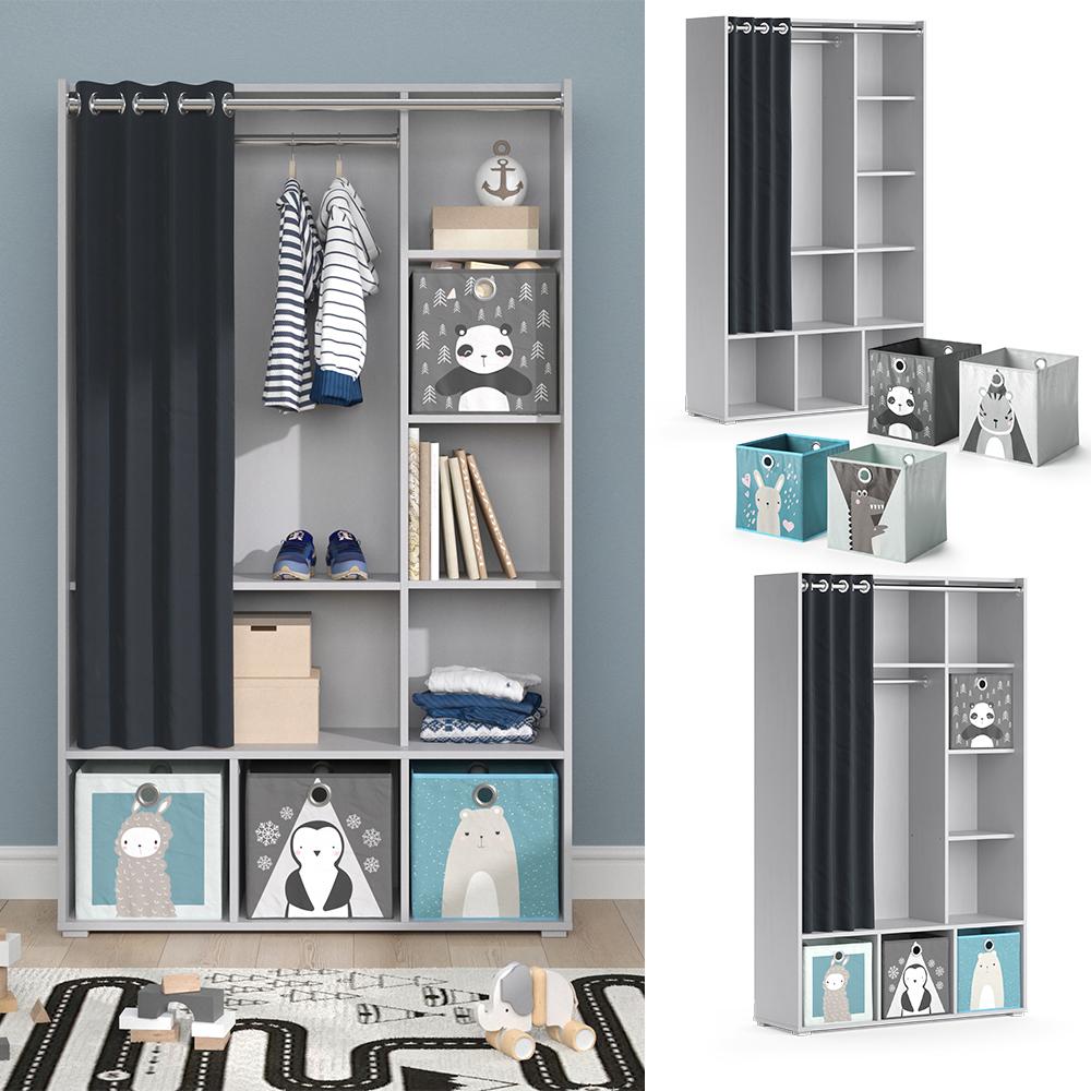 Thumbnail - Vicco, Kinderkleiderschrank, Luigi (105.80 cm)