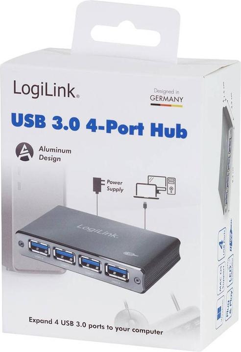 Immagine prodotto LogiLink UA0282 (USB-A, 4 porte)