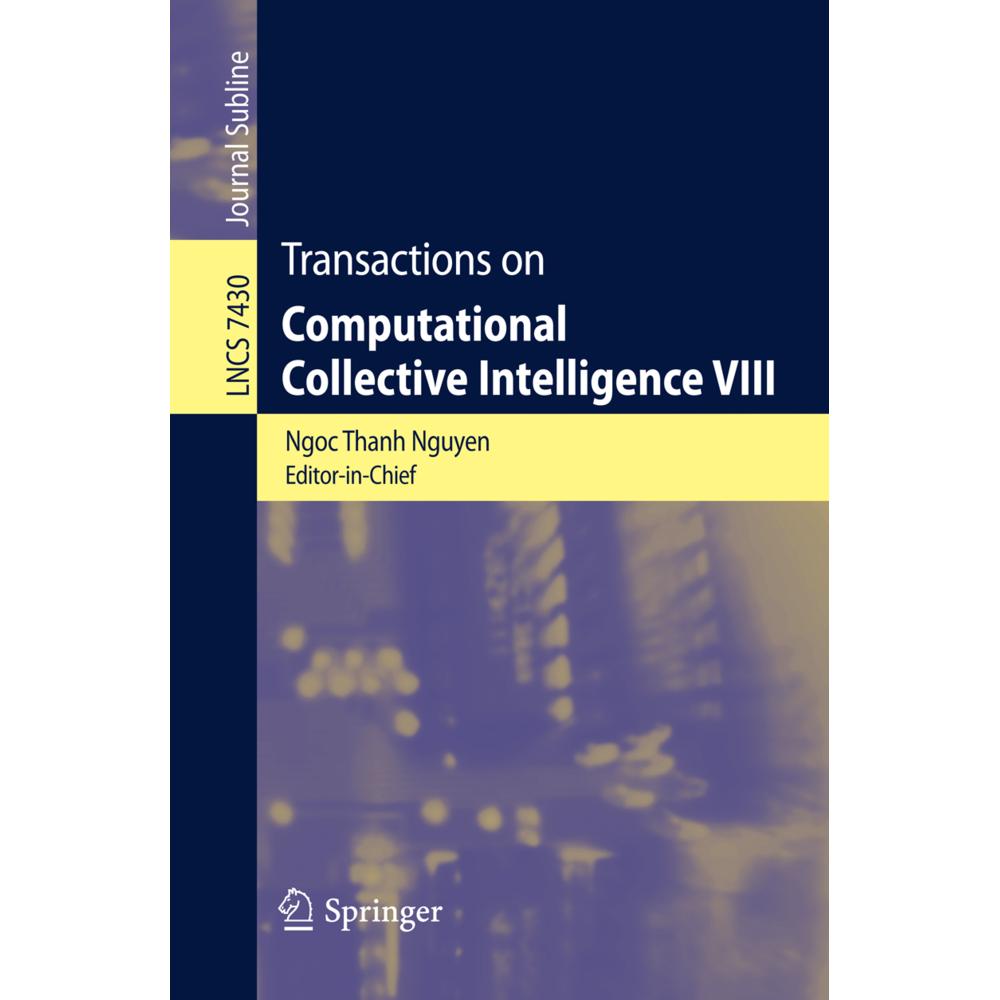 Transactions on Computational Collective Intelligence VIII, Fachbücher von Ngoc Thanh Nguyen