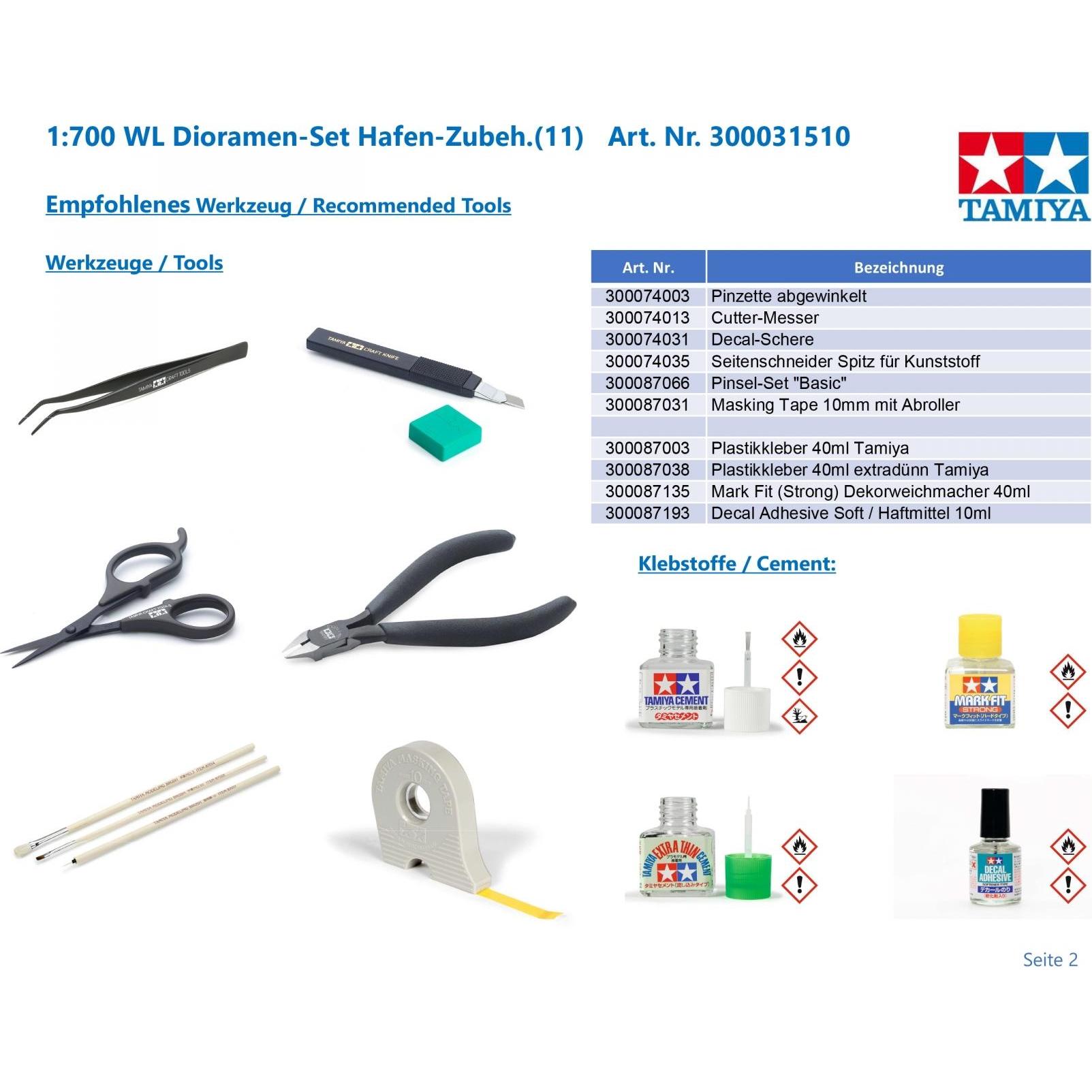 Thumbnail - Tamiya 1:700 WL Dioramen-Set Hafen-Zubeh.(11)