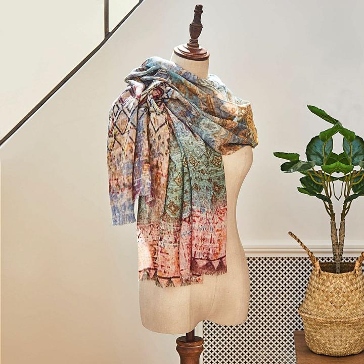 Image du produit Loberon Écharpe Léa multicolore