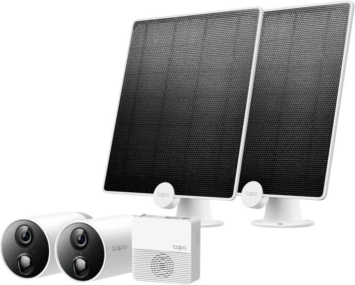 Actual product image TP-Link Bundle Tapo C400S2 camera & 2x A200 solar panel