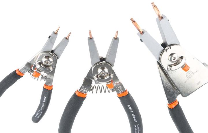Immagine prodotto Bahco Set di pinze per anelli di sicurezza - 3 pezzi (345 mm)