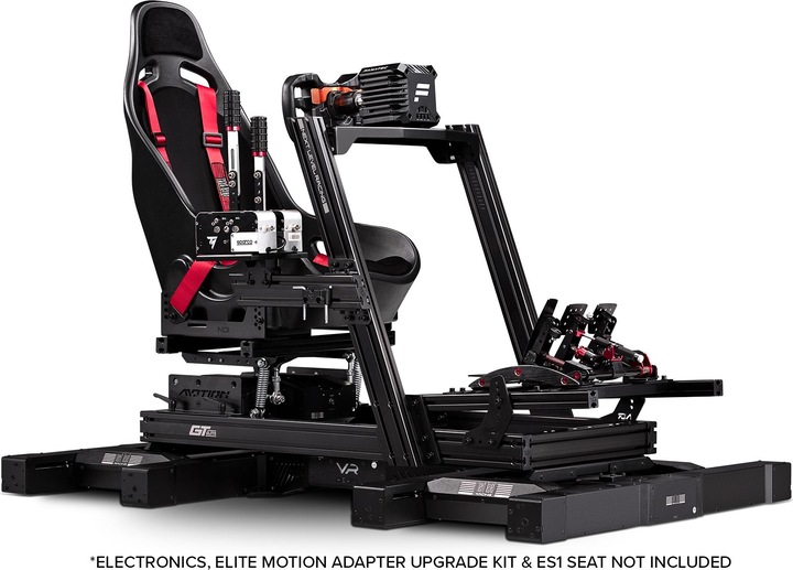 Immagine prodotto Next Level Racing Cockpit del simulatore in alluminio GTElite - Edizione con piastra per ruote