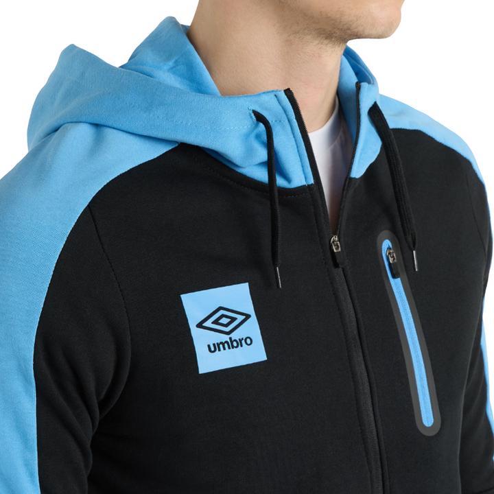 Immagine prodotto Umbro Terrace Felpa con Cappuccio Mezza Cerniera Uomo (L)