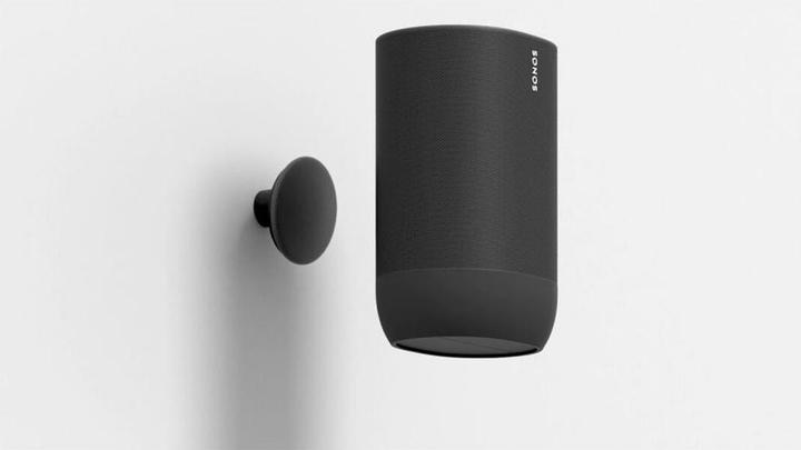 Actual product image Sonos WALL HOOK MOVE Noir (1 pcs., Wall installation, Not movable)