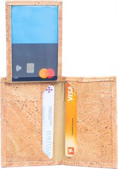 Actual product image MB Cork RFID-blockierendes Kork-Kartenetui für Herren und Damen