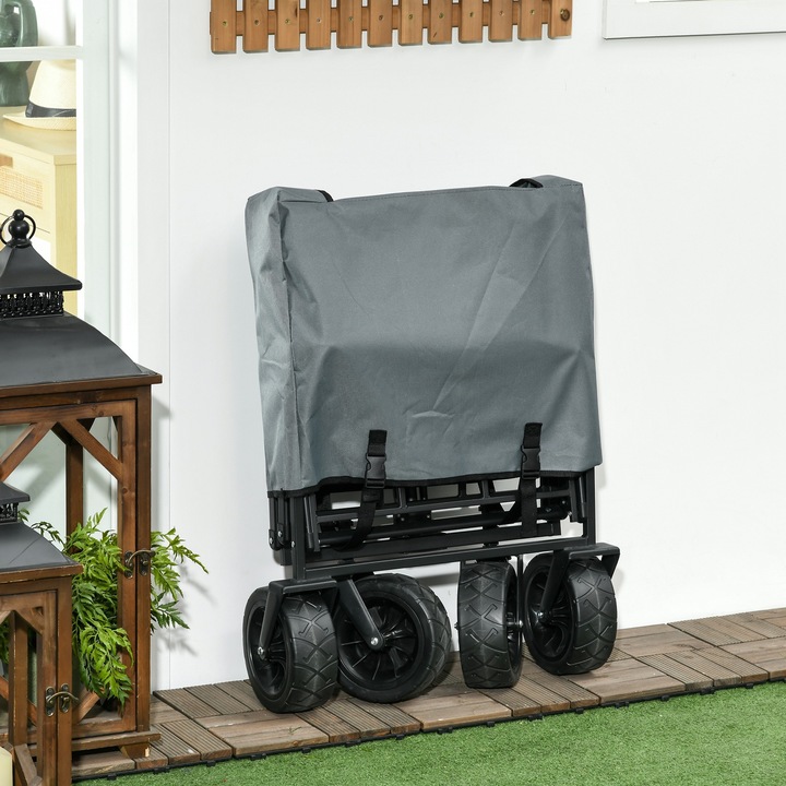 Immagine prodotto Outsunny Carrello a mano con borsa frigo