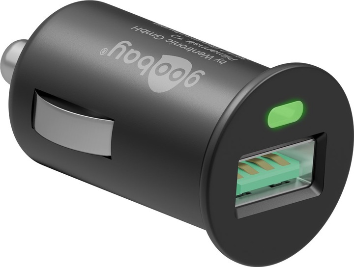 Actual product image Goobay USB Car Quick Charger
