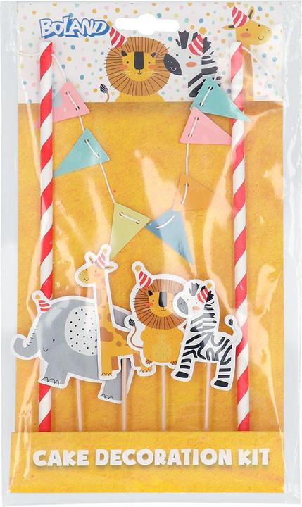 Produktbild Boland Kuchen Deko-Set Safari (5 Stk.)