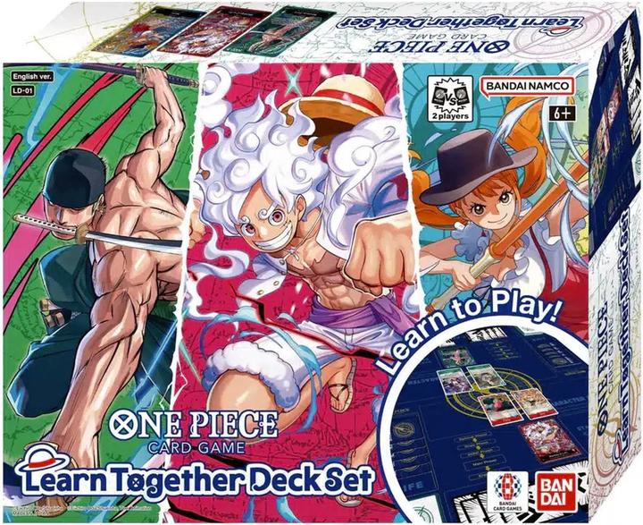 Actual product image Bandai One Piece Card Game Learn Together Deck Set (LT-01) ENG (English)