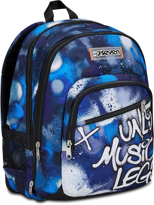 Actual product image SJ Seven Advanced Detachable Dual Compartment Backpack with Removable Front Pouch (35 l)
