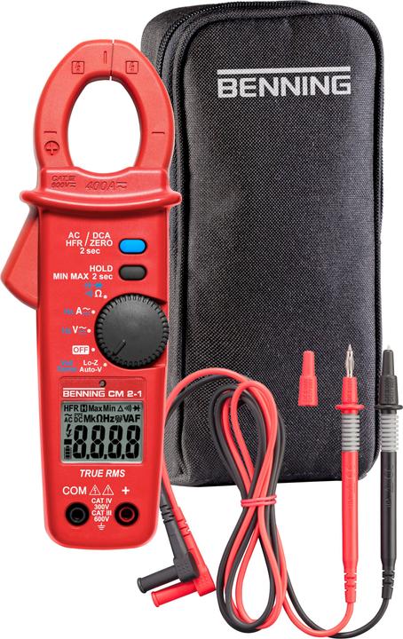 Produktbild Benning 044689 Digital-Stromzangen-Multimeter (CAT III 600V, CAT IV 300V)
