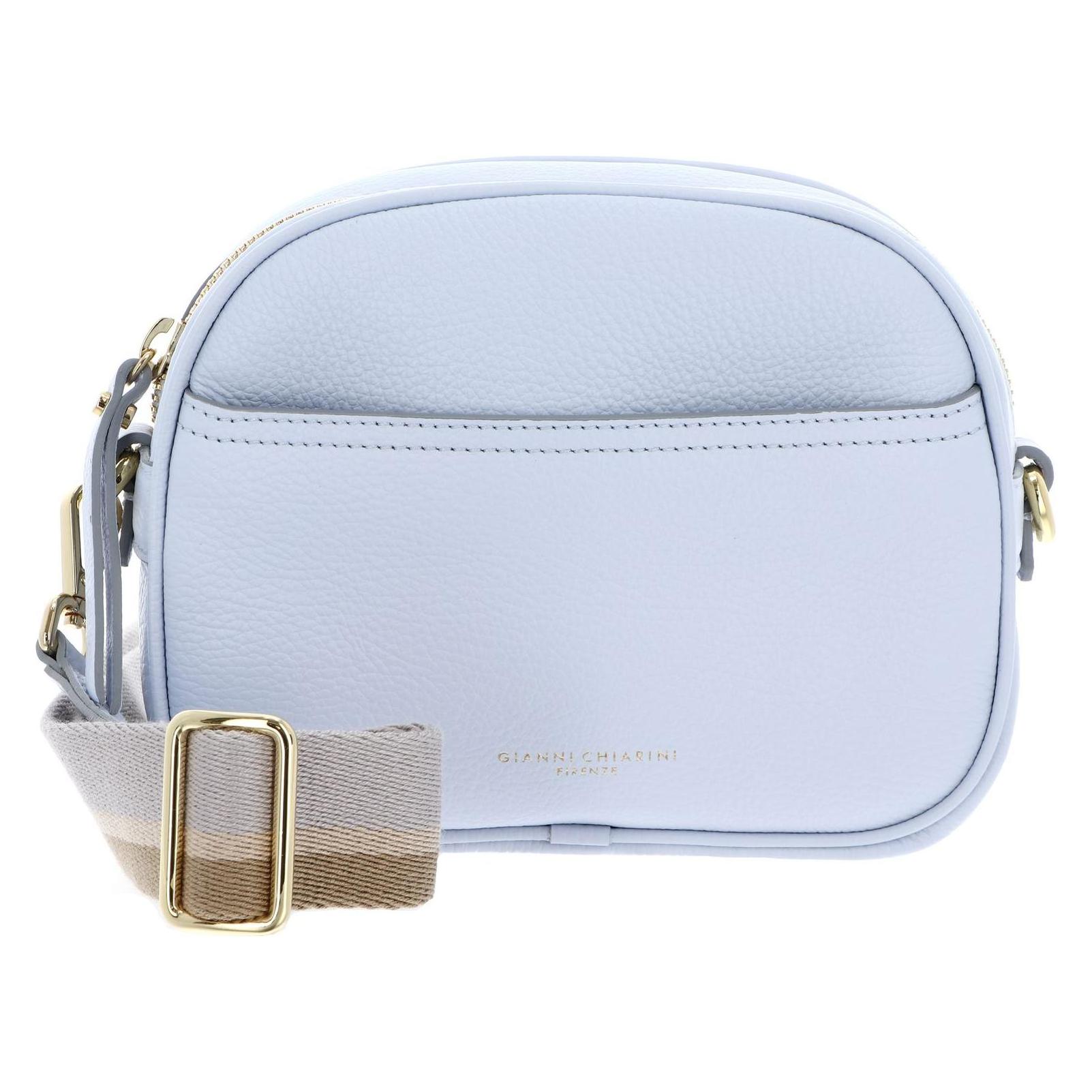 Gianni Chiarini, Damen, Handtasche, Nina Borsa Pelle Crossbody Bag, Blau