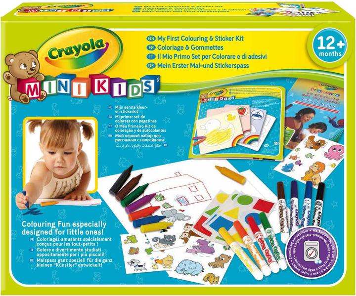 Actual product image Crayola Mini Kids - paint and sticker set