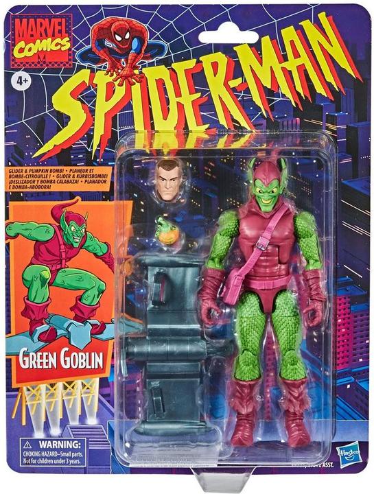 Image du produit Hasbro Marvel Legends Series Spider- Man Le lutin vert