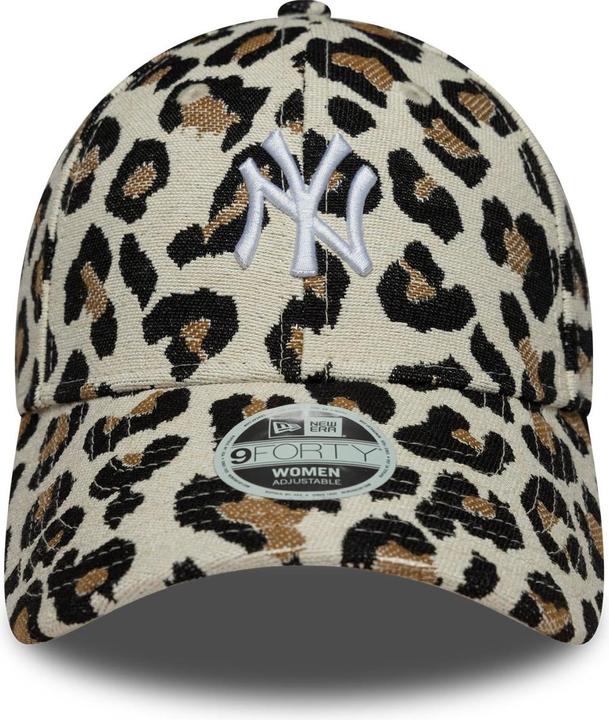Produktbild New Era 9Forty Damen Cap - Leopard Midi New York Yankees (One Size)