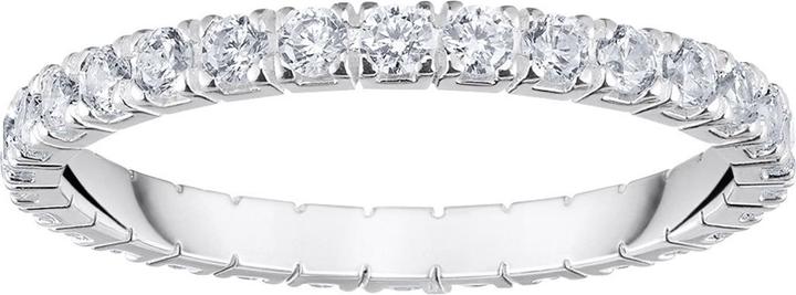 Produktbild Thomas Sabo Ring in zartem Design mit weissen Steinen (60, 925 Silber)