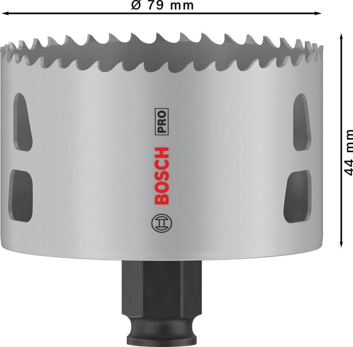 Produktbild Bosch Professional Zubehör PRO Multi Material PC Plus Lochsäge, 79 mm (79 mm)