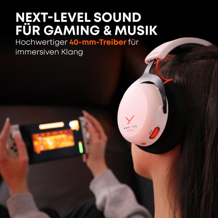 Actual product image Beyerdynamic MMX 150 Wireless gaming headphones, black (Cable, Wireless)