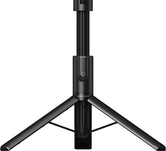 Actual product image Energea Selfie Stick Bluetooth Magear MagPod czarny/black MagSafe Tripod PG-MGPOD-BLK