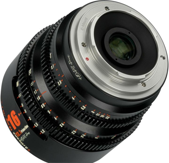 Actual product image 7artisans Fixed focal length 16mm T/2.1 - MFT, lens type: wide-angle (Micro Four Thirds)