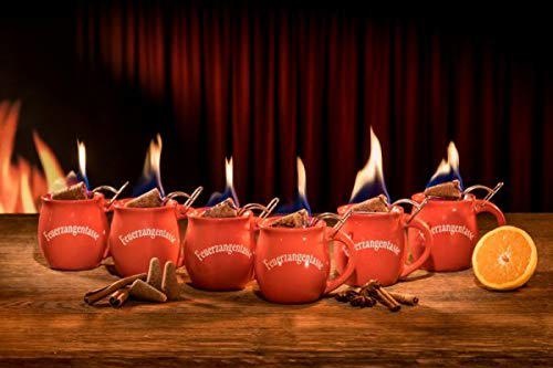 Actual product image Feuerzangentasse Feuerzangenbowle Set of 6 in a Box in Blue (200 ml, 6 x)