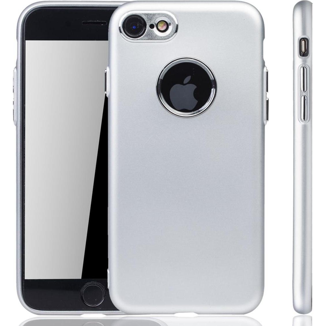 König Design Apple IPhone 7 Hülle Case Handy Cover Schutz Tasche Schutzhülle Bumper Silber (Apple iPhone SE (2nd Gen), A...