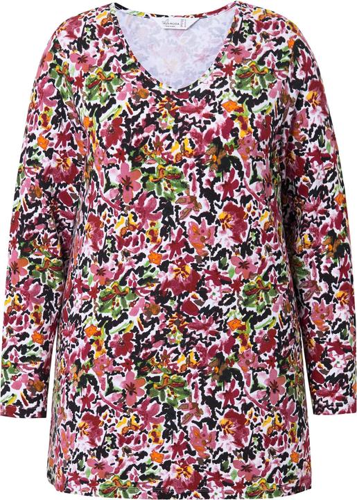 Produktbild Miamoda Langarmshirt, Blumenmuster (48)
