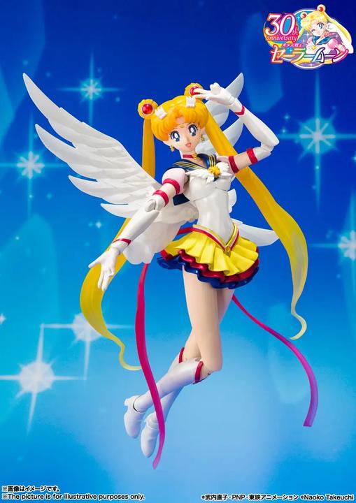 Actual product image Bandai AF Pretty Guardian Sailor Moon Eternal SHF 13cm