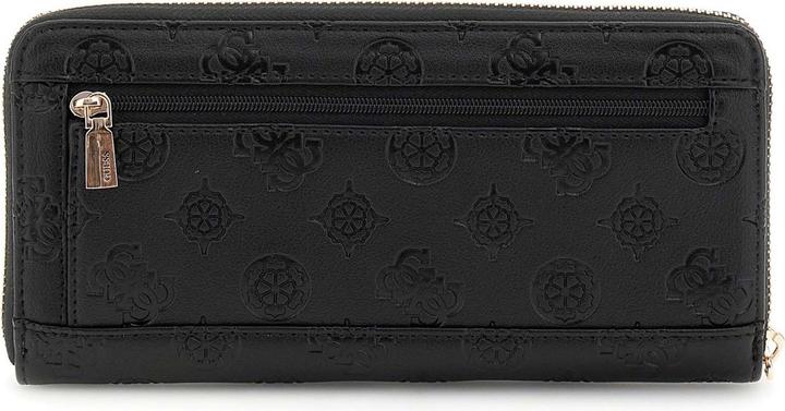 Actual product image Guess Zarela Slg Grosse Damen-Geldbörse mit Reissverschluss, Schwarz
